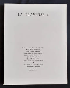 La Traverse n°4, printemps 1971 -