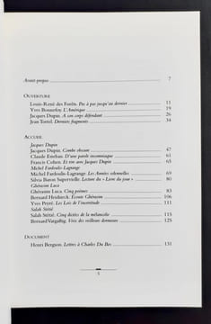 Cahiers de la bibliothèque littéraire Jacques Doucet - Numéro 2 - . LUCA (Gherasim) - HEIDSIECK (Bernard) - DES FORETS (Louis-René) - BONNEFOY (Yves) ...