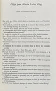 La Francophonie, conférence de Léopold Sédar Senghor, de l'Académie Française, précédée de Elégie pour Martin Luther King - Vorèpe : Isère, 2 octobre 1987 -  par SENGHOR (Léopold Sédar) -  - Image 4