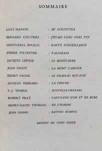 Fénix, revue littéraire et artistique trimestrielle. N°4 - août 1967 - 