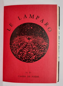 Le Lamparo. Cahier de poésie (trimestriel), n°9 à 12. Printemps 1981 - hiver 1981.