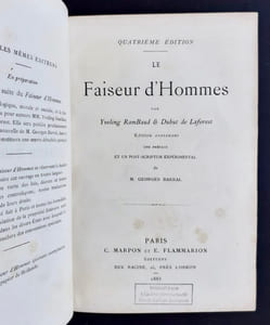 Le Faiseur d'hommes -