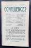 Confluences, n°3, septembre 1941.. VALLAS (Léon). DEBIDOUR (Victor-Henry). ROUSSET (Lucien). HAEDENS (Kleber). BORNE (Alain). CHRISTIAN (Henri). RILKE ...