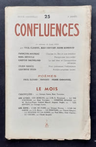 Confluences, revue de la renaissance française: n°25, septembre-octobre 1943.