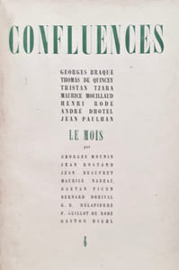 Confluences, nouvelle série: n°4, mai 1945.