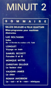 Minuit n°2, janvier 1973 -