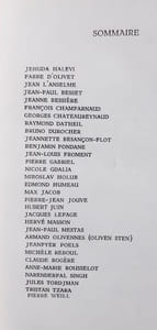 Caractères. Revue internationale de poésie dirigée par Bruno Durocher. N°7-8-9, 4ème trimestre 1966.