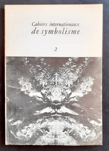 Cahiers internationaux de symbolisme: n°2, 1963.