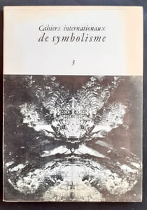 Cahiers internationaux de symbolisme: n°3, 1963.