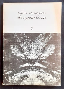 Cahiers internationaux de symbolisme: n°7, 1964.