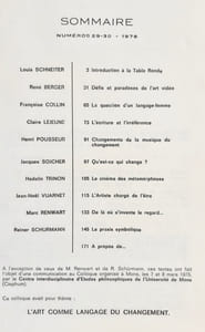 Cahiers internationaux de symbolisme: n°29-30, 1976 : L'art comme langage du changement.