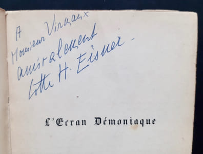 L'Ecran démoniaque - Influence de Max Reinhardt et de l'expressionnisme -