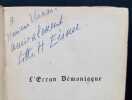 L'Ecran démoniaque - Influence de Max Reinhardt et de l'expressionnisme - . EISNER (Lotte H.) - 