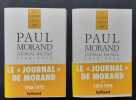 Journal inutile.Tome 1 : 1968-1972. Tome 2 : 1973-1976. . MORAND (Paul) -