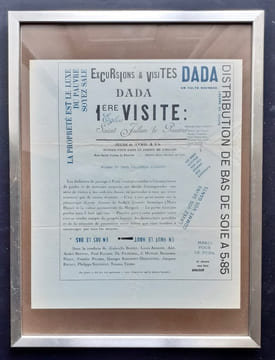 Excursions et visites Dada - Première visite à l'Eglise Saint Julien Le Pauvre. . André BRETON, Tristan TZARA, Louis ARAGON, Francis PICABIA, Philippe ...