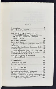 Au carrefour du Grand Jeu et du surréalisme - Textes polémiques et artistiques réunis et présentés par Odette et Alain Virmaux -. DELONS (André) - ...