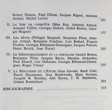 Les surréalistes et le cinéma - . VIRMAUX (Alain et Odette) - BRETON (André) - ARTAUD (Antonin) - SOUPAULT (Philippe) - DESNOS (Robert) - MAN RAY - ...