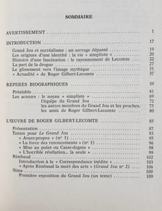Roger Gilbert-Lecomte et le Grand Jeu - 