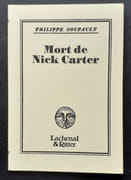 Mort de Nick Carter - par SOUPAULT (Philippe) -  - Image 2