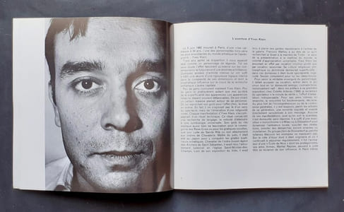 Yves Klein 1928-1962.