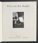 Frits Van der Berghe. par VAN DEN BERGHE (Frits) - - Image 3