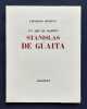 Un ami de Barrès, Stanislas de Guaita. . BERLET (Charles) - DE GUAITA (Stanislas) - (Maurice Barrès) -