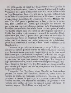 Les Flagellants et les Flagellés de Paris.