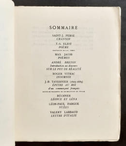 Commerce, n°3, hiver 1924.