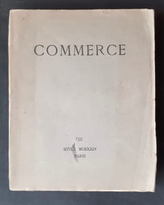Commerce, n°3, hiver 1924.