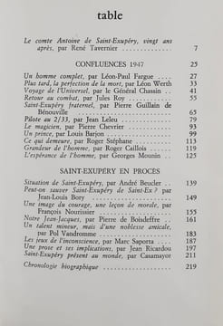 Saint-Exupéry en procès - . TAVERNIER (René) - (Antoine de Saint-Exupéry) -
