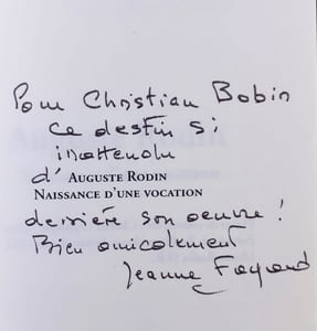 Auguste Rodin. Naissance d'une vocation.