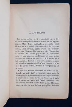 Carnets secrets de Jean Zay, ministre de l'Education nationale dans les cabinets Blum et Daladier, publiés et commentés par Philippe Henriot. . ...