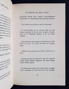 La France de Jean Yanne. . YANNE (Jean). DE ROUX (Dominique).