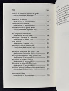 1968. Chroniques.
