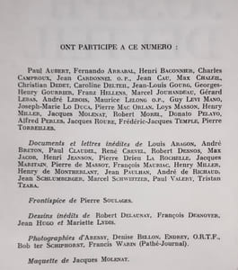 Joseph Delteil. Entretiens, n°27/28, 1969.