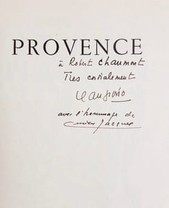 Provence. Manosque. Arcadie ! Arcadie ! Basses-Alpes.
