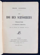 Le Roi des Schnorrers.  par ZANGWILL (Israel).  - Image 2