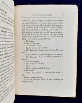 Le Roi des Schnorrers. . ZANGWILL (Israel).