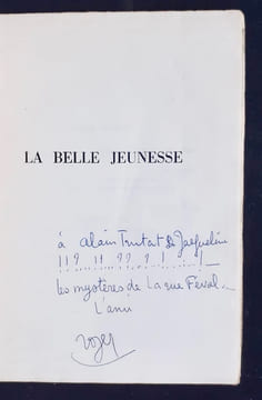 La belle jeunesse. . PILLAUDIN (Roger).