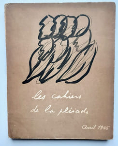Les Cahiers de la Pléiade: n°1, avril 1946.