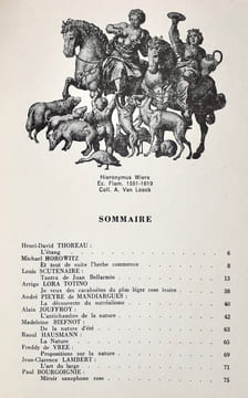 Phantomas. N°31-61, décembre 1965. La Nature. . SCUTENAIRE (Louis). JOUFFROY (Alain). HAUSMANN (Raoul). DOTREMONT (Christian). CAILLOIS (Roger). ...