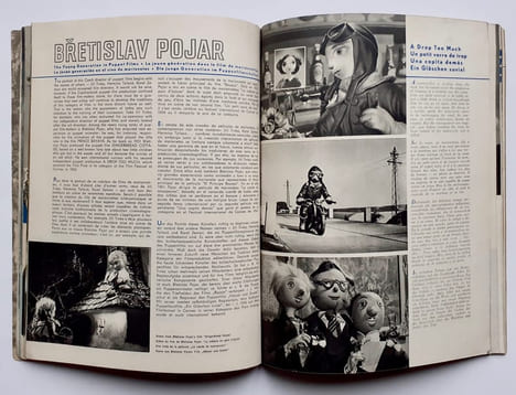 Panorama de films de marionnettes tchécoslovaques. 1945-1556.. TRNKA (Jiri). POJAR (Bretislav). ZEMAN (Karel). TYRLOVA (Hermina). 