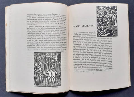 Les cahiers d’aujourd’hui: n°7, novembre 1921. . MATISSE (Henri). WERTH (Léon). LEAUTAUD (Paul). MASEREEL (Frans). MERMILLON (Marius). HOFER (Karl). ...