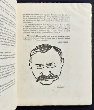 Les cahiers d’aujourd’hui: n°10, 1922 : Portraits plaisants. . LAURENCIN (Marie). VLAMINCK (Maurice de). BONNARD (Pierre). WERTH (Léon). SALMON ...