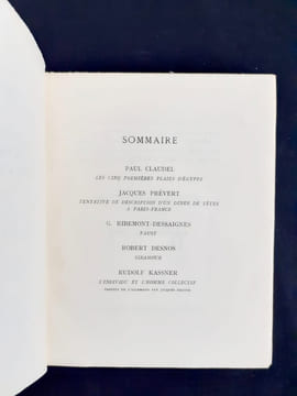 Commerce, n°28, été 1931. . CLAUDEL (Paul). PREVERT (Jacques). RIBEMONT-DESSAIGNES (Georges). DESNOS (Robert). KASSNER (Rudolf).
