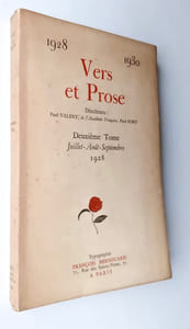 Vers et prose : deuxième série, tome 2, juillet-Août-septembre 1928.