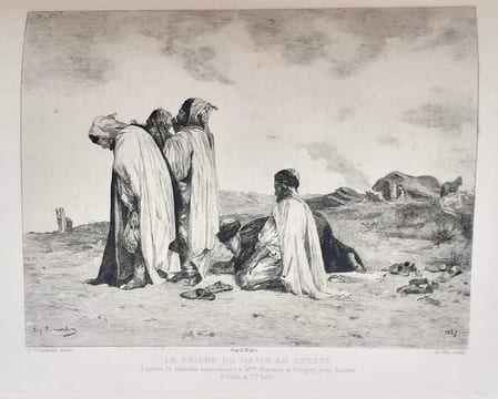 Sahara et Sahel. I : Un été dans le Sahara. II. Une année dans le Sahel. . FROMENTIN (Eugène). 