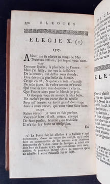 Oeuvres de Clément Marot valet de chambre de François Ier. Roy de France, revues sur plusieurs manuscrits, & sur plus de quarante éditions ; et ...