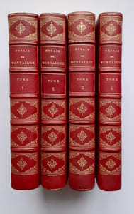 Les Essais de Montaigne. Suivi de Lettres de Montaigne.