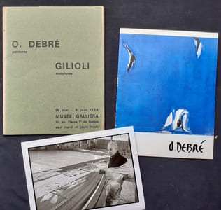 Olivier Debré. Peintures.